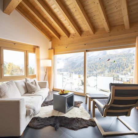 Chasa Capricornin Apartment Scuol Bagian luar foto